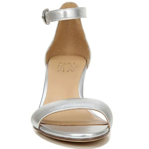 NATURALIZER ALMOND TOE ADJUSTABLE BUCKLE ANKLE STRAP SANDAL - Picture 14 of 14